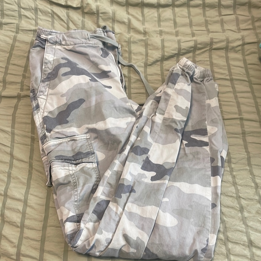 Camo jogger pants